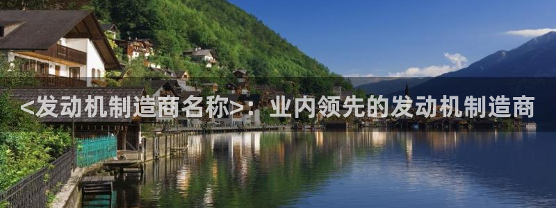 彩神iv真的能赚钱吗：<发动机制造商名称>：业内领先的发动机制造商