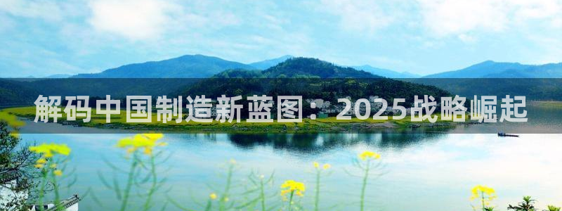 彩神iv争霸购彩大厅：解码中国制造新蓝图：2025战略崛起