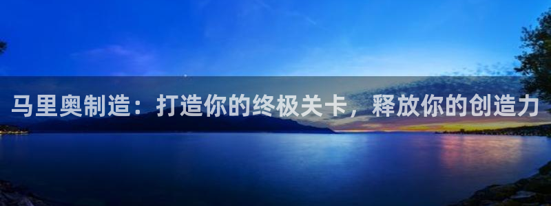 彩神争霸官网登录平台：马里奥制造：打造你的终极关卡，释放你的
