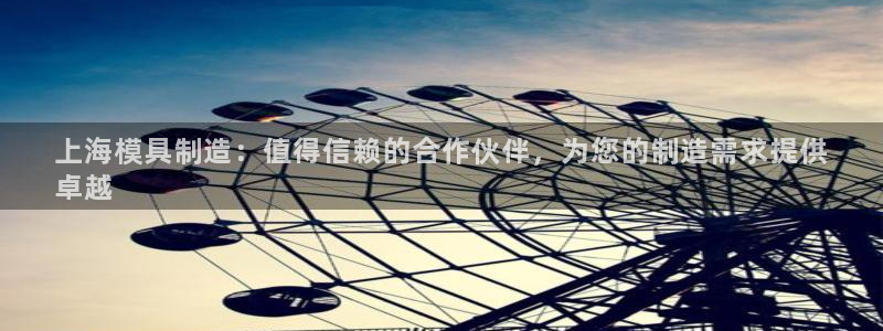 彩神网可以赚钱是真的吗：上海模具制造：值得信赖的合作伙伴，为您的制造需求提供
卓越