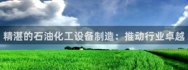 彩神v8下载app：精湛的石油化工设备制造：推动行业卓越