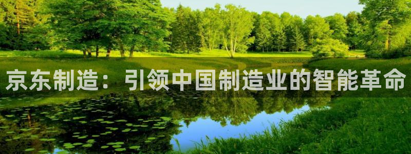彩神怎么样可以提现：京东制造：引领中国制造业的智能革命