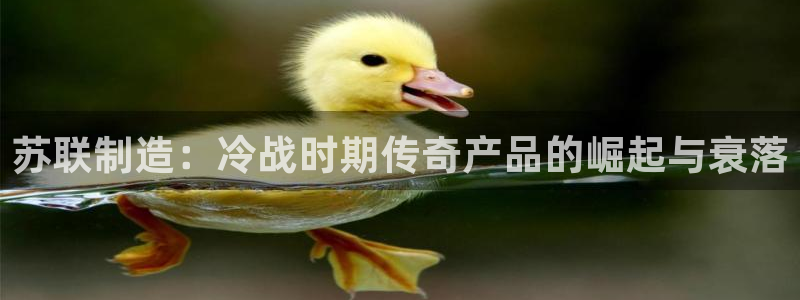 彩神v8下载app5.0：苏联制造：冷战时期传奇产品的崛起与衰落