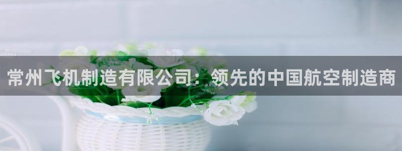 彩神购彩-购彩大厅入口36fr：常州飞机制造有限公司：领先的中国航空制造商